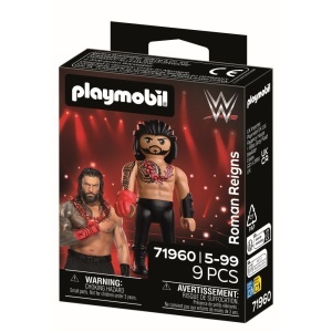 Playmobil - Figurina luptator profesionist Roman Reigns - Img 3