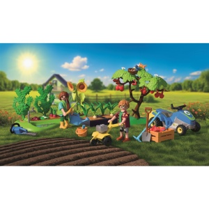 Playmobil - Jucarie de rol Gradina de legume a fermierilor - Img 5