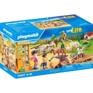 Playmobil - Jucarie de rol mini gradina zoologica - Img 2