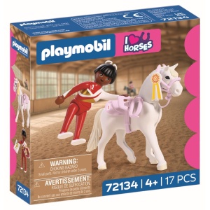 Playmobil - Jucarie de rol Saritura ecvestra - Img 5