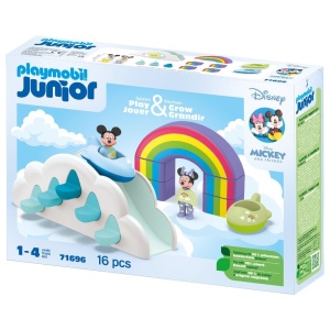 Playmobil Junior Disney - Casa din nori a lui Mickey si Minnie - Img 3