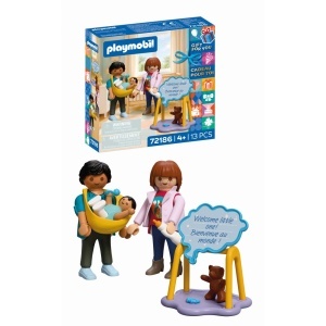 Playmobil - Set cadou pentru nastere Familie cu bebelus