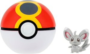 Pokemon - Set 2 figurine Clip n Go, (Minccino & Repeat Ball)