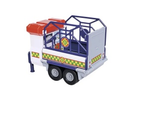 Pompierul Sam Vehicul Salvare Animale Cu Figurine Si Remorca - Img 3