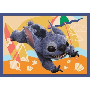 Puzzle 4In1 Disney Lilo Si Stitch Vacanta In Hawaii - Img 5
