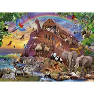 Puzzle Arca Cu Animalute, 150 Piese - Img 2