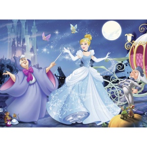 Puzzle Cenusareasa, 100 Piese Glitter - Img 2