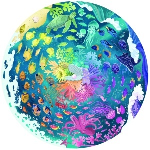Puzzle Cerc Ocean, 500 Piese - Img 2