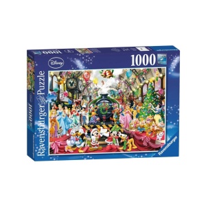 Puzzle Craciunul In Familia Disney, 1000 Piese