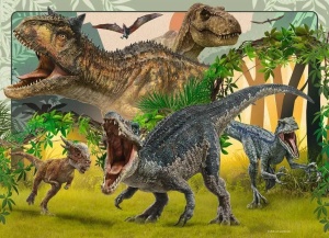 Puzzle Jurassic World Bumper Pack 4X100 - Img 5