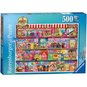 Puzzle Magazinul De Dulciuri, 500 Piese