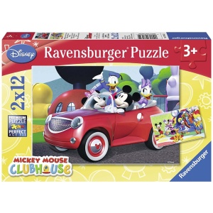 Puzzle Minnie, Mickey Si Prietenii, 2X12 Piese - Img 1