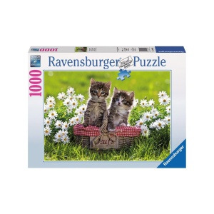 Puzzle Pisicute In Cosulet, 1000 Piese - Img 1