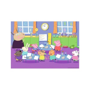 Puzzle Purcelusa Peppa, 2X24 Piese - Img 2