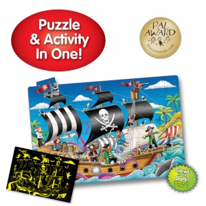 Puzzle Straluceste In Intuneric - Barca Piratilor - Img 2