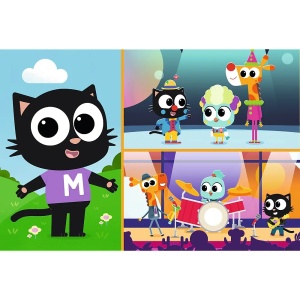 Puzzle Trefl 24 Maxi Planeta Milo Aventurile Motanului Milo