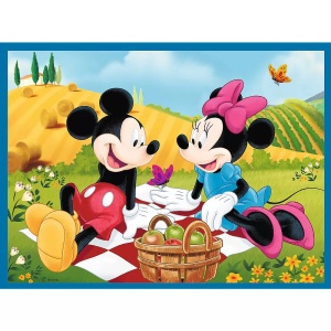 Puzzle Trefl 2In1 Memo Disney Eroii Disney - Img 2