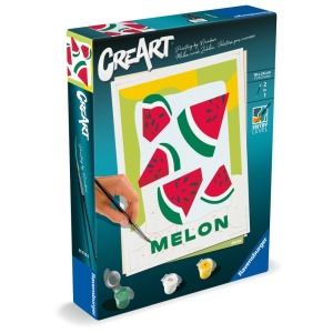 Ravensburger - CreArt pictura pe numere pentru adulti pepene - Img 2