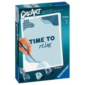 Ravensburger - CreArt pictura pe numere pentru copii Time to relax - Img 2