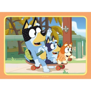 Ravensburger - Puzzle Bluey 4 buc in cutie 12 16 20 24 piese - Img 3