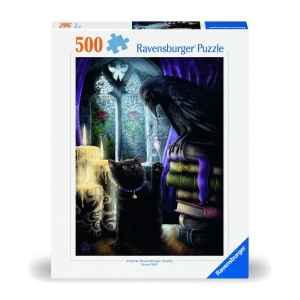 Ravensburger - Puzzle corbul si pisica 500 piese design nou