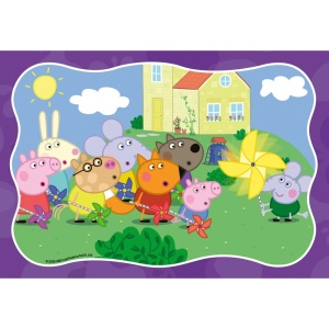 Ravensburger - Puzzle familia Peppa Pig 2x24 piese - Img 4