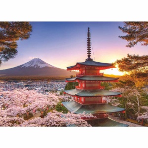 Ravensburger - Puzzle Fuji ciresi infloriti 1000 piese design nou - Img 3