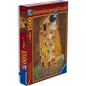 Ravensburger - Puzzle Klimt sarutul 1500 piese