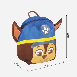 Rucsac Paw Patrol cu urechi, 9x20x25 cm - Img 4