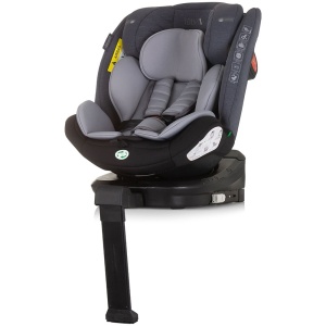 Scaun auto Chipolino Tourino I-Size 40-150 cm grey mix cu sistem Isofix - Img 2