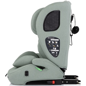 Scaun auto Chipolino Tycoon Iso I-Size 76-150 cm cu sistem Isofix basil - Img 4