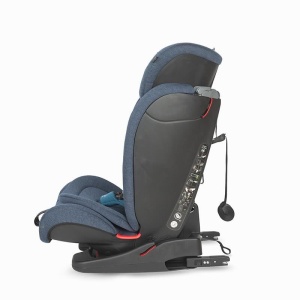 Scaun auto cu Isofix grupa 9-36 kg Elara Navy Blue - Img 5