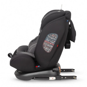 Scaun auto rotativ cu isofix grupa 0-36 kg Coccolle Nova Diamond Black - Img 6
