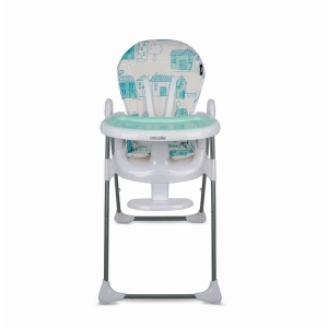 Scaun de luat masa Coccolle Fino Pastel Turquoise - Img 8