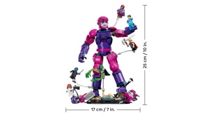 Set de construcție LEGO® Marvel - Bătălie memorabilă: Avengers: Doomsday (76348), 846 piese, 9+ ani - Img 12