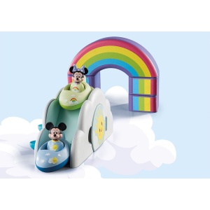 Set de joaca Playmobil - 1.2.3 & Disney: Casa Din Nori A Lui Mickey Si Minnie - Img 4