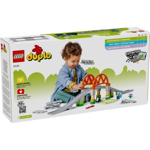 Set Jucarii LEGO DUPLO® - Set de extindere Pod cu sine de cale ferata (10426) - Img 3