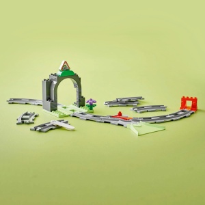 Set Jucarii LEGO DUPLO® - Set de extindere Tunel cu sine de cale ferata (10425) - Img 5