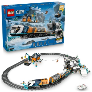 Set LEGO City - Trenul expres al exploratorilor spre Polul Arctic (60470) - Img 1