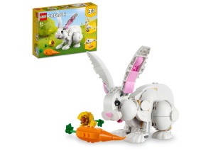 Set LEGO Creator - Iepure alb (31133)