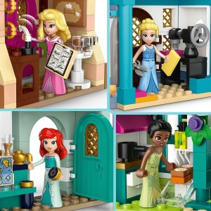 Set LEGO Disney - Aventura printeselor Disney la piata (43246) - Img 7