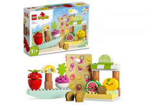 Set LEGO DUPLO - Piata cu produse organice (10983) - Img 1