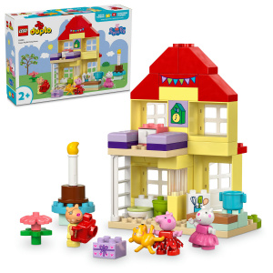 Set LEGO DUPLO - Purcelusa Peppa si casa aniversara (10433) - Img 1