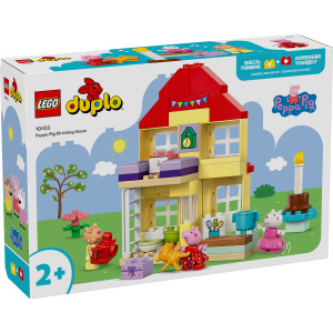 Set LEGO DUPLO - Purcelusa Peppa si casa aniversara (10433) - Img 2