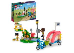 Set LEGO Friends - Bicicleta pentru salvarea cainilor (41738)