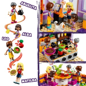Set LEGO Friends - Bucataria comunitatii din orasul Heartlake (41747) - Img 7