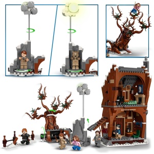Set LEGO Harry Potter - Conacul Bantuit si Salcia Batausa (76407) - Img 7