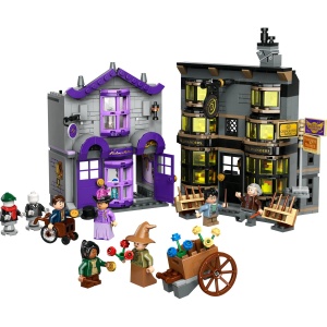 Set LEGO Harry Potter - Ollivander si magazinul de haine al lui Madam Malkin (76439) - Img 6