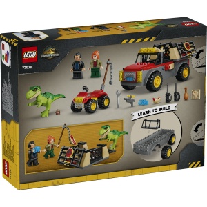 Set LEGO Jurassic World - Camionetă de transport pentru un tânăr T. rex (77978) - Img 3