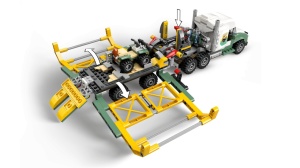 Set LEGO Jurassic World - Misiunea ”Dinozaur”: Camion de transport pentru un Allosaurus (76966) - Img 4